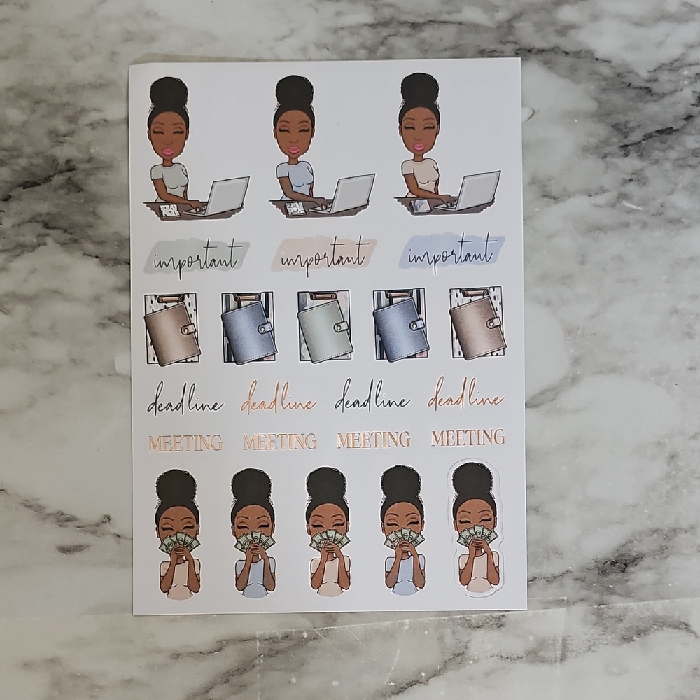 Springtime Planner Sticker Set - Picture 4 of 16